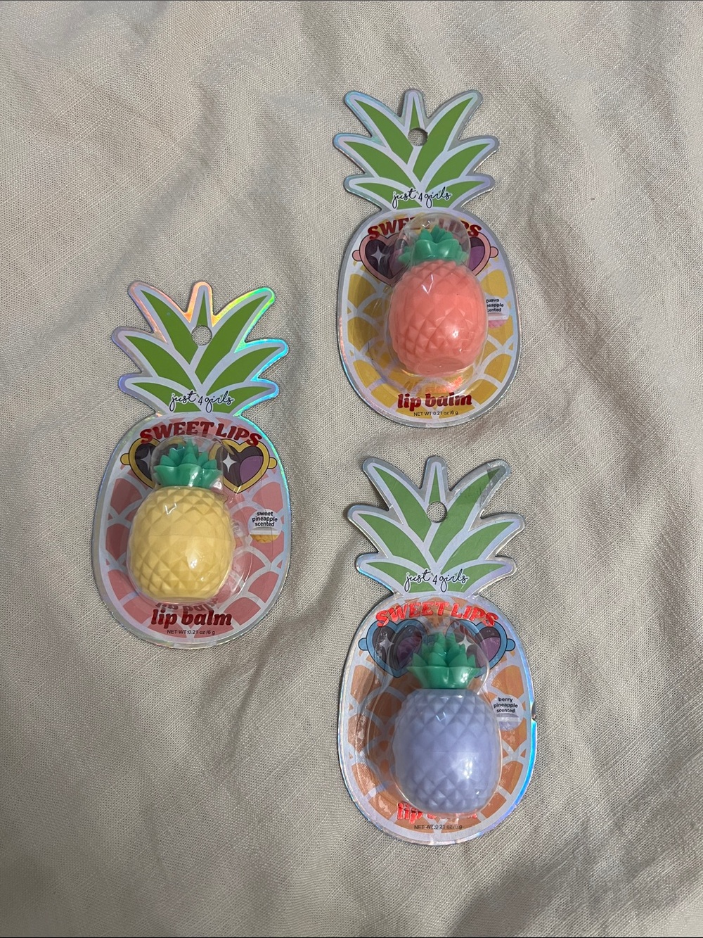 Pineapple Sweet Lips Lip Balm Collection